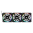 TS120 EX RGB 3 x 120mm, w/ Controller, RGB LEDs, 2000 RPM, 56.01 CFM, 27.3 dBA, Cooling Fans