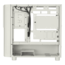 FLP03, No PSU, microATX, White, Mid Tower Case