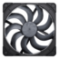 NF-A14x25 G2 PWM chromax.black 140mm, 1500 RPM, 155.6 CFM, 24.8 dBA, Cooling Fan