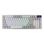 ROG Azoth 96 HE, Per Key RGB, ROG HFX V2 Magnetic, Wireless/Wired/Bluetooth, White, Mechanical Gaming Keyboard
