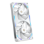 F280X Performance 2 x 140mm, White, ARGB LEDs, 2400 RPM, 116 CFM, 41 dBA, Cooling Fans