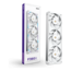 F360X Performance 3 x 120mm, White, ARGB LEDs, 3100 RPM, 104 CFM, 41 dBA, Cooling Fans