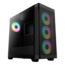 ATHENA M3, Tempered Glass, No PSU, E-ATX, Black, Mid Tower Case