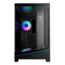 ATLAS P6 CG, Tempered Glass, No PSU, ATX, Black, Mid Tower Case