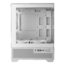 AURA GC9M ELITE WH ARGB, Tempered Glass, No PSU, microATX, White, Mid Tower Case