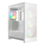 AURA GC15 WH ARGB, Tempered Glass, No PSU, ATX, White, Mid Tower Case