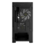 AURA GC15M ARGB, Tempered Glass, No PSU, microATX, Black, Mid Tower Case
