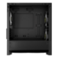 AURA GC15M ARGB, Tempered Glass, No PSU, microATX, Black, Mid Tower Case