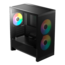 AURA GC15M ARGB, Tempered Glass, No PSU, microATX, Black, Mid Tower Case