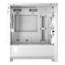 AURA GC15M WH ARGB, Tempered Glass, No PSU, microATX, White, Mid Tower Case