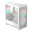 AURA GC15M WH ARGB, Tempered Glass, No PSU, microATX, White, Mid Tower Case