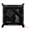 WARTHOG Airflow, Tempered Glass, No PSU, E-ATX, Black, Mid Tower Case