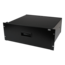 4UDRAWER 4U Black Steel Storage Drawer for 19in Racks and Cabinets