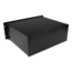 4UDRAWER 4U Black Steel Storage Drawer for 19in Racks and Cabinets
