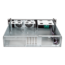 D-213-MATX, 1x 5.25", 2x 3.5" Drive Bays, No PSU, microATX, Black, 2U Chassis