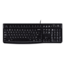 K120, Wired, Black, Membrane Standard Keyboard