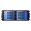 D Storm D-400-BLUE, Blue Bezel, 4x 5.25&quot;, 3x 3.5&quot; Drive Bays, No PSU, ATX, Black/Blue, 4U Chassis