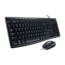 MK200, Wired, Black, Membrane Standard Keyboard & Mouse