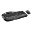 MK550, Wireless, Black, Membrane Ergonomic Keyboard & Mouse
