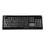 WKB-4400UB, w/ Touchpad, Wireless, Black, Membrane Standard Keyboard