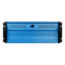 D2-400-7-BLUE, Blue Bezel, 7x 5.25&quot;, 2x 3.5&quot; Drive Bays, No PSU, ATX, Black/Blue, 4U Chassis