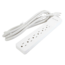 BE106000-10, 6 Outlets, 10-ft cord, 125V/15A, White, Surge Protector