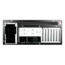 D Storm D410-DE8BK, Black HDD Handle, 8x 3.5&quot; Hotswap Bays, No PSU, E-ATX, Black, 4U Chassis