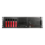 E306L-B5RD, Red HDD Handle, 3x 5.25&quot;, 3x 3.5&quot; Drive Bays, 5x 3.5&quot; Hotswap Bays, No PSU, E-ATX, Black/Red, 3U Chassis