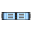 D Storm D-300LSE, Blue Bezel, 4x 5.25&quot;, 3x 3.5&quot; Drive Bays, No PSU, E-ATX, Black/Blue, 3U Chassis