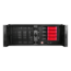 D Storm D407P-DE4RD, Red HDD Handle, 4x 5.25&quot;, 2x 3.5&quot; Drive Bays, 4x 3.5&quot; Hotswap Bays, No PSU, ATX, Black/Red, 4U Chassis