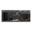 D Storm D-400-6-SILVER, Red Bezel, 6x 5.25", 4x 3.5" Drive Bays, No PSU, ATX, Black/Silver, 4U Chassis
