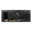 D Storm D407P-DE4BK, Black HDD Handle, 4x 5.25&quot;, 2x 3.5&quot; Drive Bays, 4x 3.5&quot; Hotswap Bays, No PSU, ATX, Black, 4U Chassis