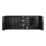 D Storm D407P-DE4BK, Black HDD Handle, 4x 5.25&quot;, 2x 3.5&quot; Drive Bays, 4x 3.5&quot; Hotswap Bays, No PSU, ATX, Black, 4U Chassis