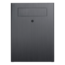 Mini-Q PC-Q28B, No PSU, Mini-ITX, Black, Mini Tower Case