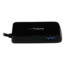 4 Port SuperSpeed Mini USB 3.0 Hub, 5Gbps, Black - TAA Compliant