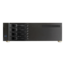 D-340HB-DT, Black HDD Handle, 1x Slim 5.25&quot;, 3x 3.5&quot;, 4x 3.5&quot; Hotswap Bays, No PSU, ATX, Black, 3U Chassis