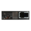 D-350HN-T-BLUE, Blue HDD Handle, 1x Slim 5.25", 3x 3.5", 5x 3.5" Hotswap Bays, No PSU, ATX, Black/Blue, 3U Chassis