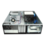 D-340HB-T-BLUE, Blue HDD Handle, 1x Slim 5.25", 3x 3.5", 4x 3.5" Hotswap Bays, No PSU, ATX, Black/Blue, 3U Chassis