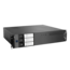 D-230HN-T-SILVER, Silver HDD Handle, 1x Slim 5.25&quot;, 3x 3.5&quot; Hotswap Bays, No PSU, microATX, Black, 2U Chassis