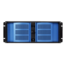 D Storm D-400L-7-BLUE, 7x 5.25" and 2x 3.5" Drive Bays, No PSU, E-ATX, Black/Blue, 4U Chassis
