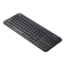 K400 Plus, w/ Touchpad, Wireless, Black, Membrane Standard Keyboard