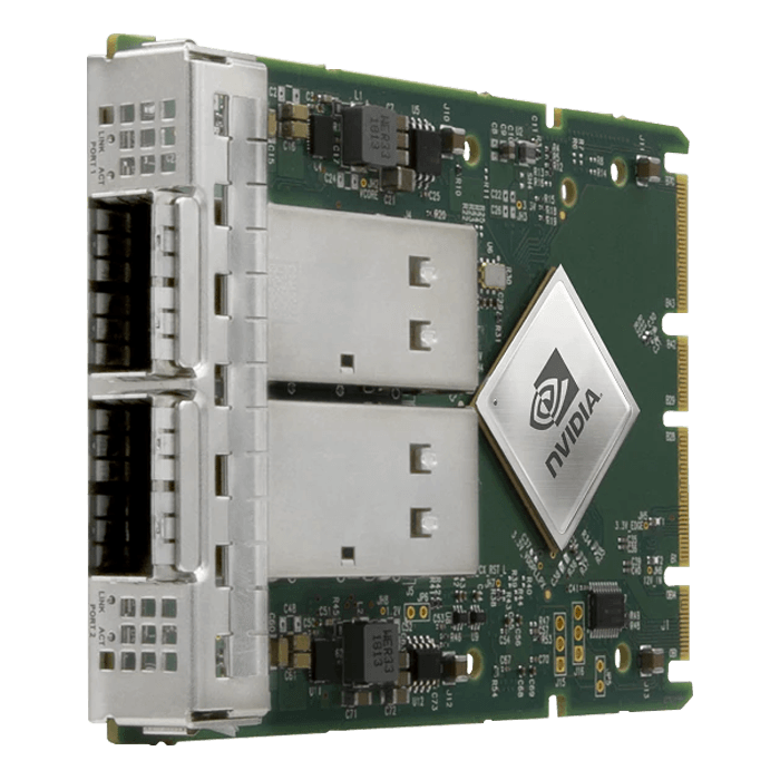Mellanox MCX566ACDAI 100Gbps 2xQSFP28 OCP 3.0 Network Adapter