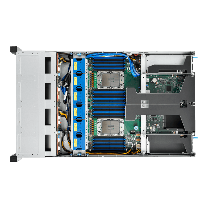 Dell PowerEdge R740 8LFF GPU KIT 2x Xeon Silver 4110 96 GB RAM Rails