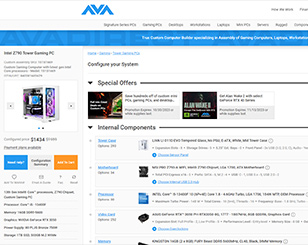 New PC configurator design