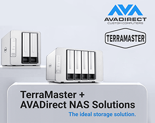AVADirect now offers TerraMaster NAS Solutions
