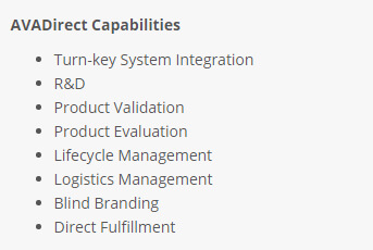 AVADirect offers Evolutionary Technology