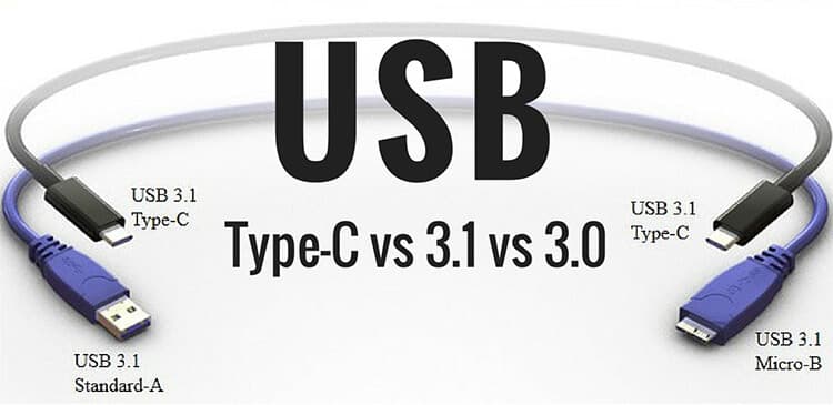 USB 3.1 vs 3.0 vs USB Type-C – What’s the difference?