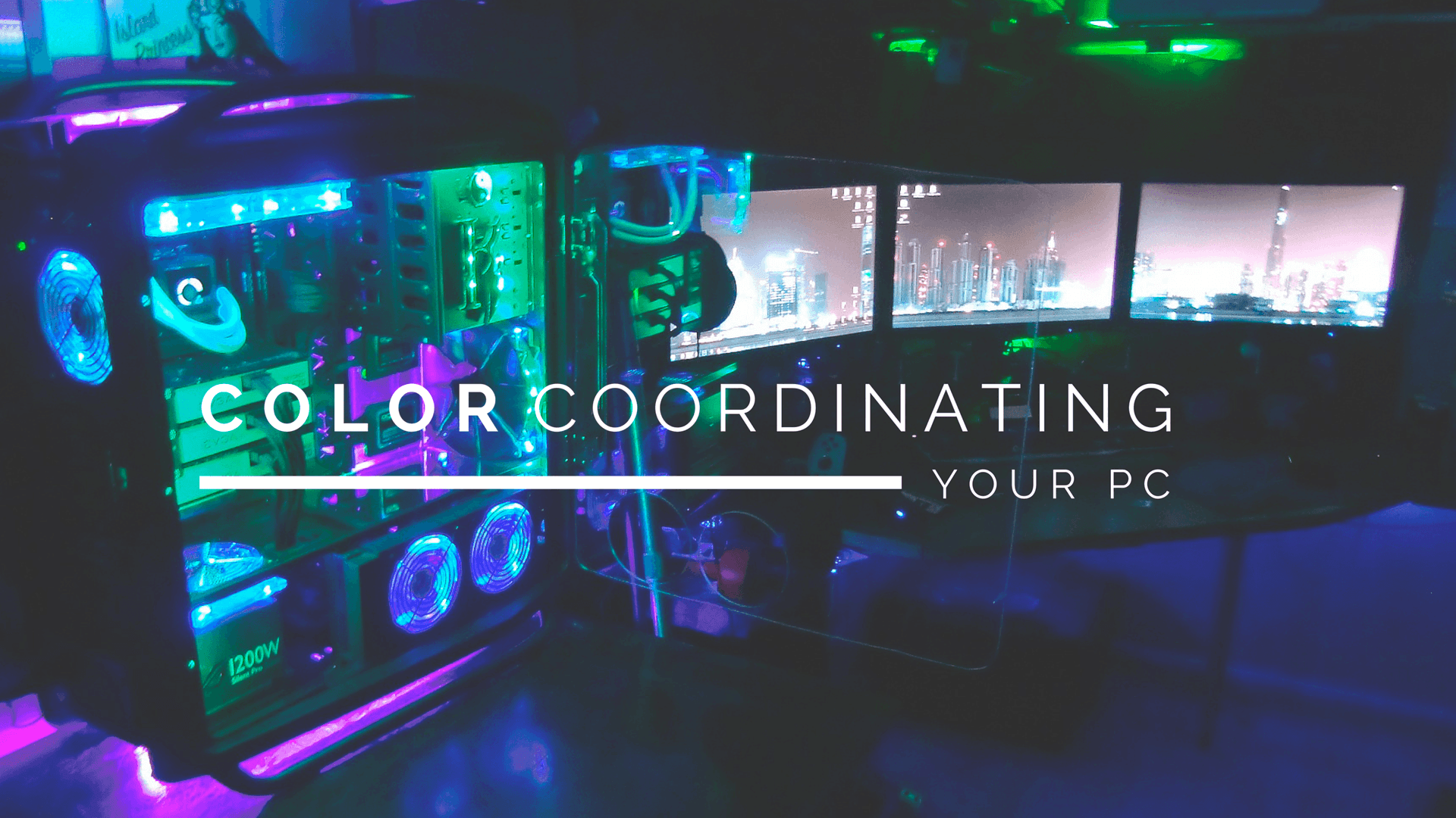 Color Coordinating Your Gaming PC