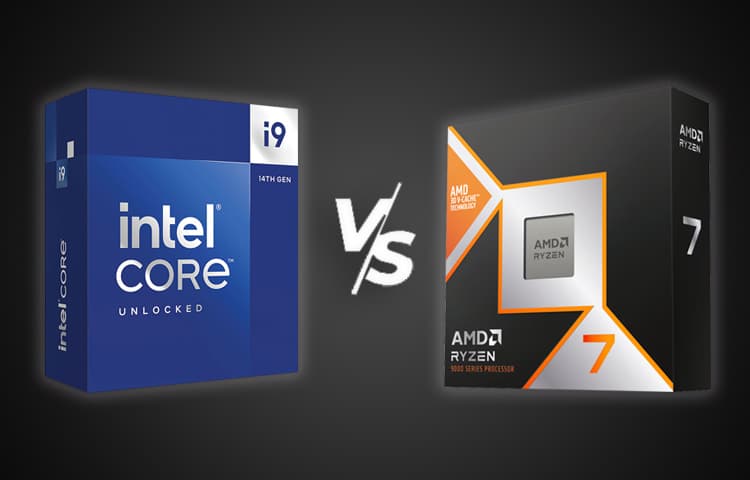 AMD Ryzen 7 9800X3D vs. Intel Core i9-14900K: Which CPU is better?