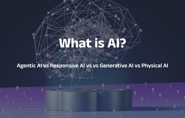 What is AI? Agentic AI vs Responsive AI vs vs Generative AI vs Physical AI